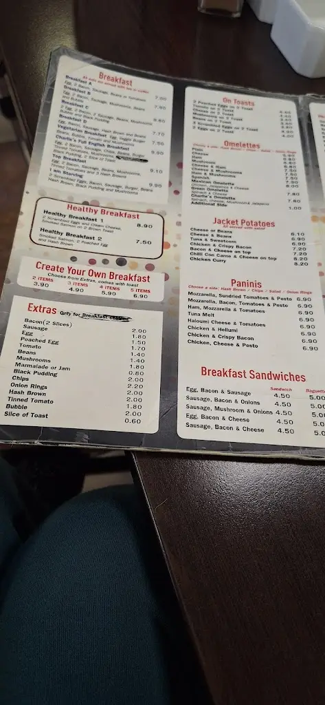 Menu_ENJOY CAFE_Downham Market_immagine_2