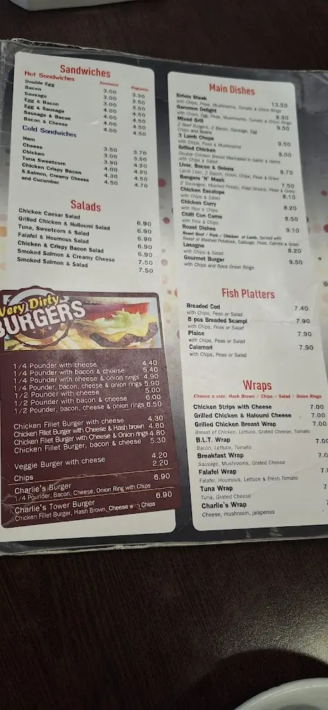 Menu_ENJOY CAFE_Downham Market_immagine_3