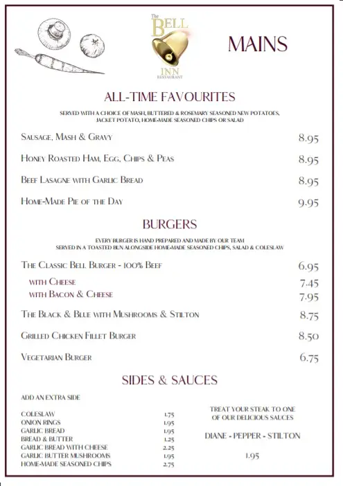 Menu_The Bell Inn_Downham Market_image_1