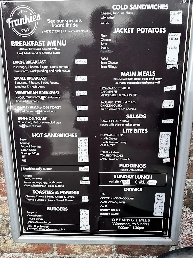 Menu_Riverhead Cafe - Driffield_Driffield_image_1