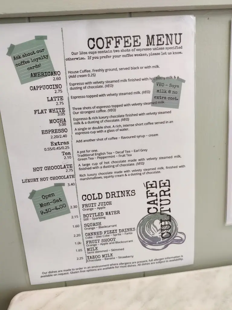 Menu_Café Culture @ Inspiration Café Bar_Driffield_image_1