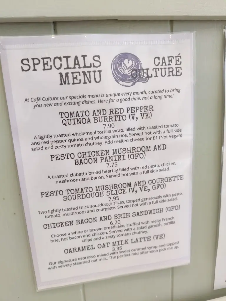 Menu_Café Culture @ Inspiration Café Bar_Driffield_image_2