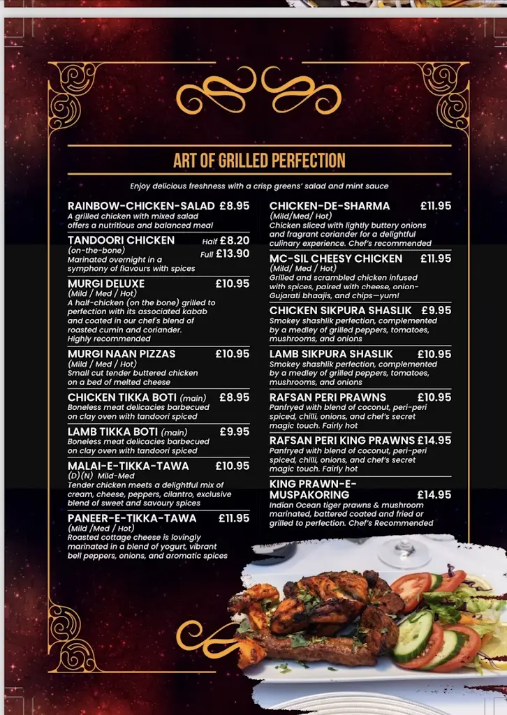 Menu_Zarin's Lounge_Driffield_image_2