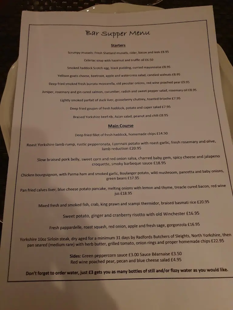 Menu_The Wellington Inn_Driffield_image_2