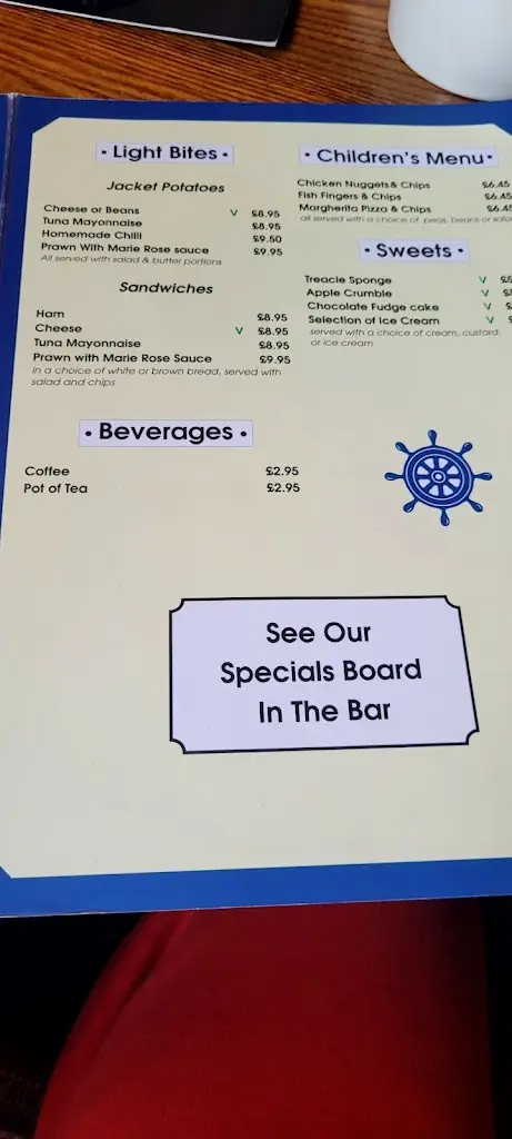 Menu_The Ship Inn_Dunswell_image_1