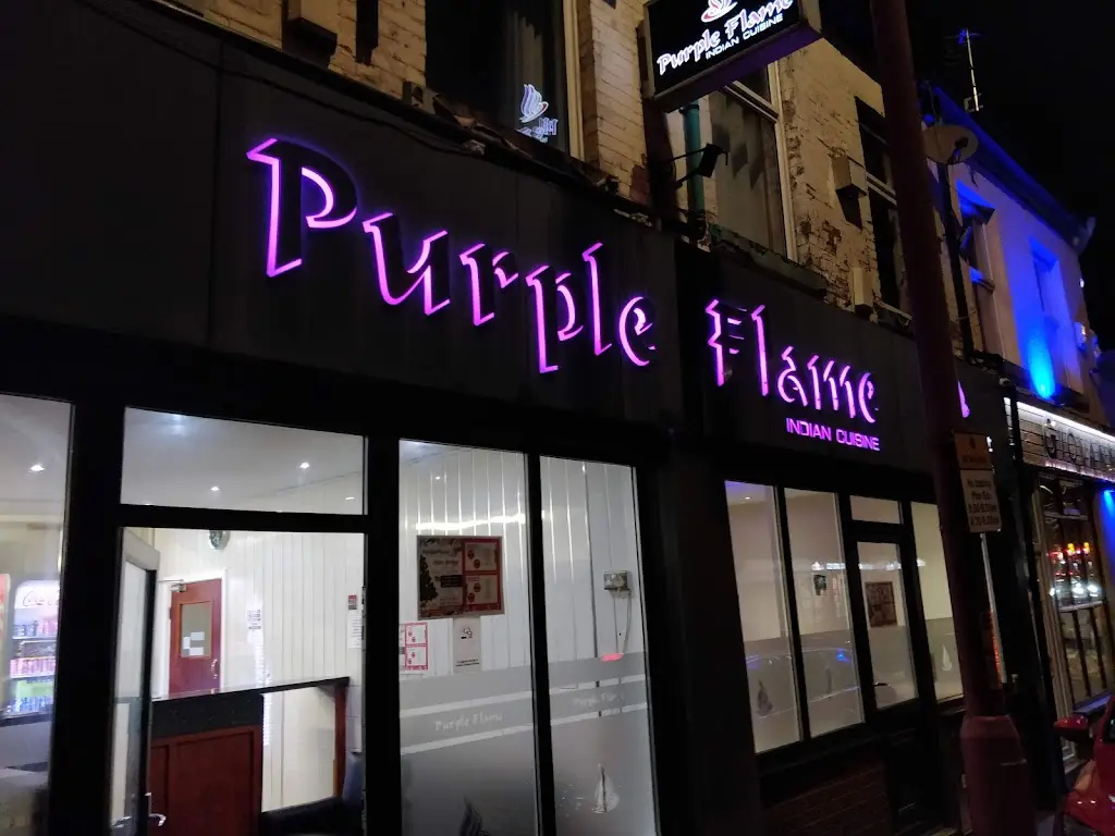Purple Flame Droylsden restaurant in Droylsden