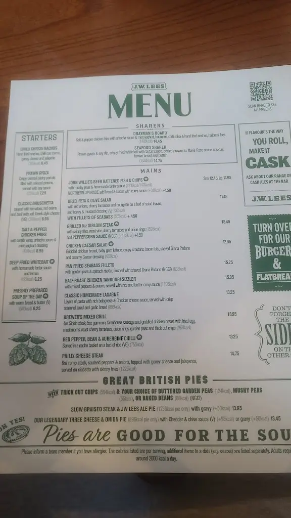Menu_The Sheldon Arms_Droylsden_image_4