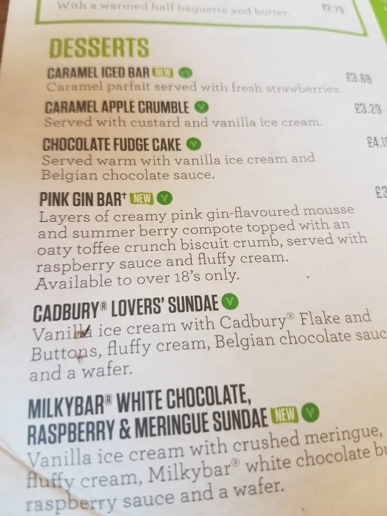 Menu_The Haddon Hall_Droylsden_imagen_1