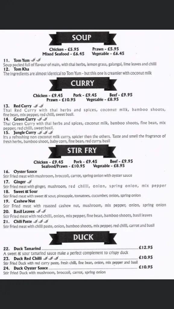 Menu_Thai at Bullocks Bistro & Bar_Droitwich_image_4