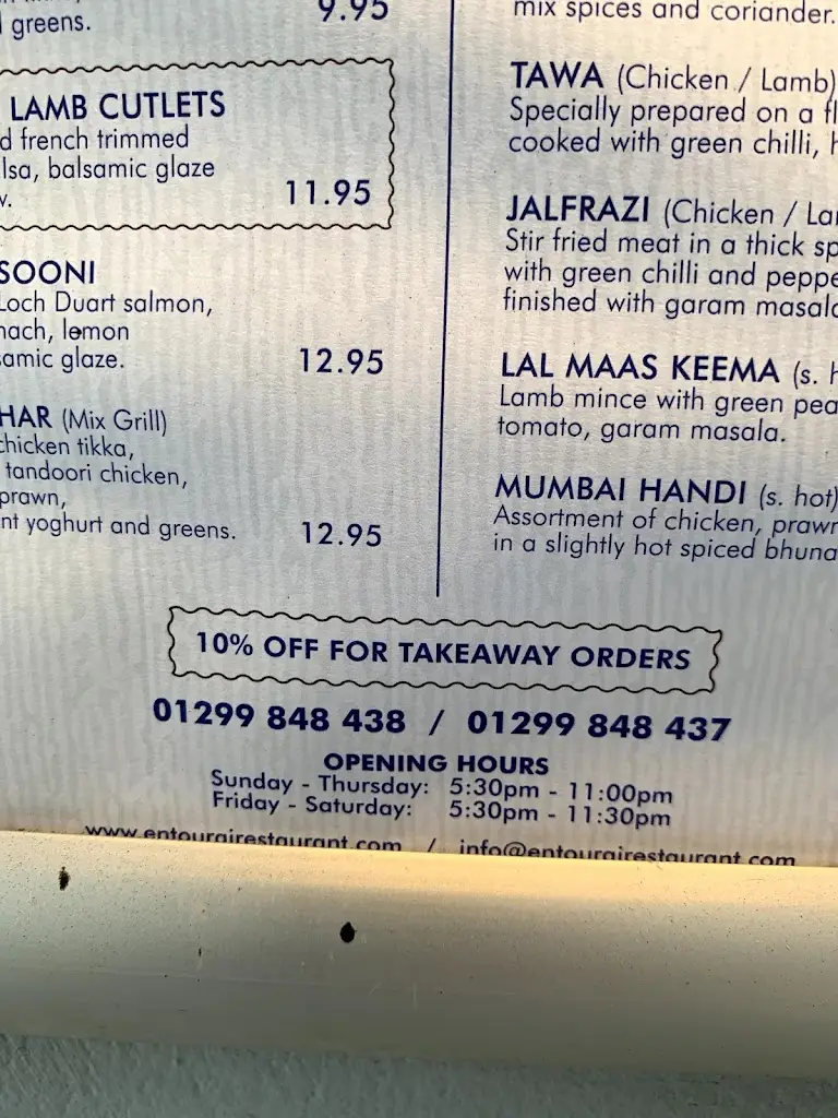 Menu_Entouraj Indian Kitchen & Bar_Droitwich_image_4