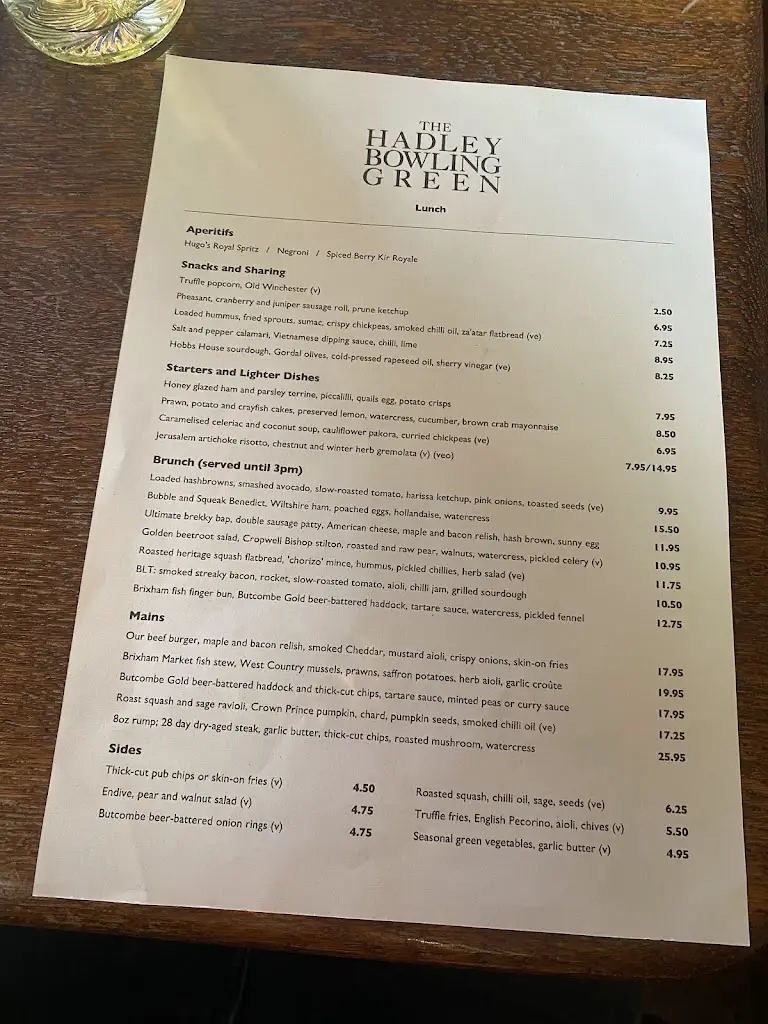Menu_The Hadley Bowling Green Inn_Droitwich_image_3