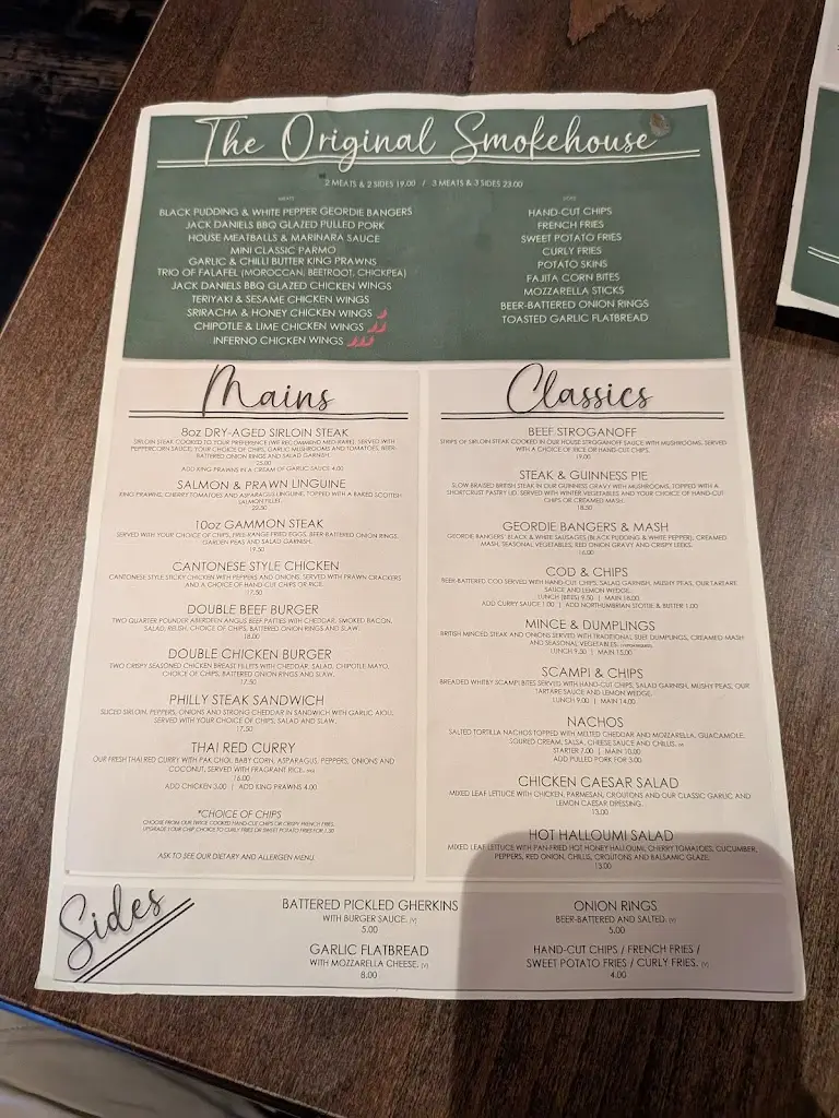 Menu_The Half Moon Inn_Ashington_image_1