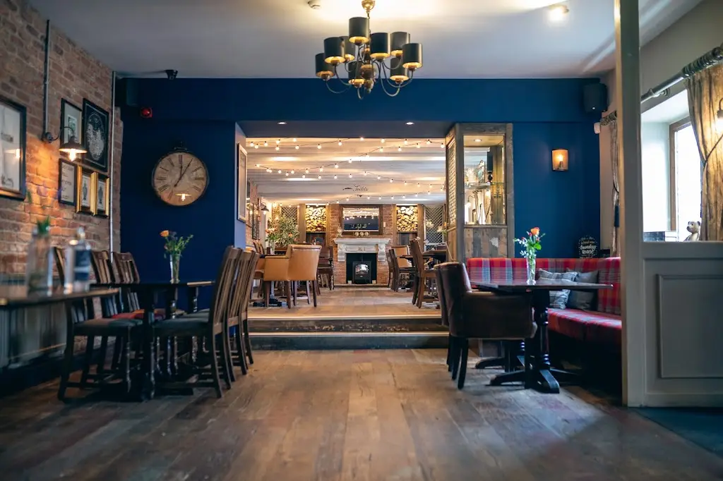 The Half Moon Inn restaurant in Ashington