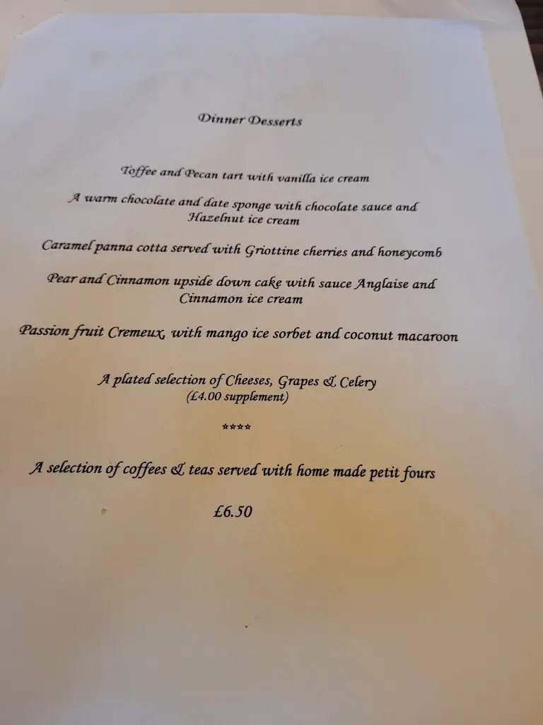 Menu_Venture In Restaurant_Droitwich_image_2