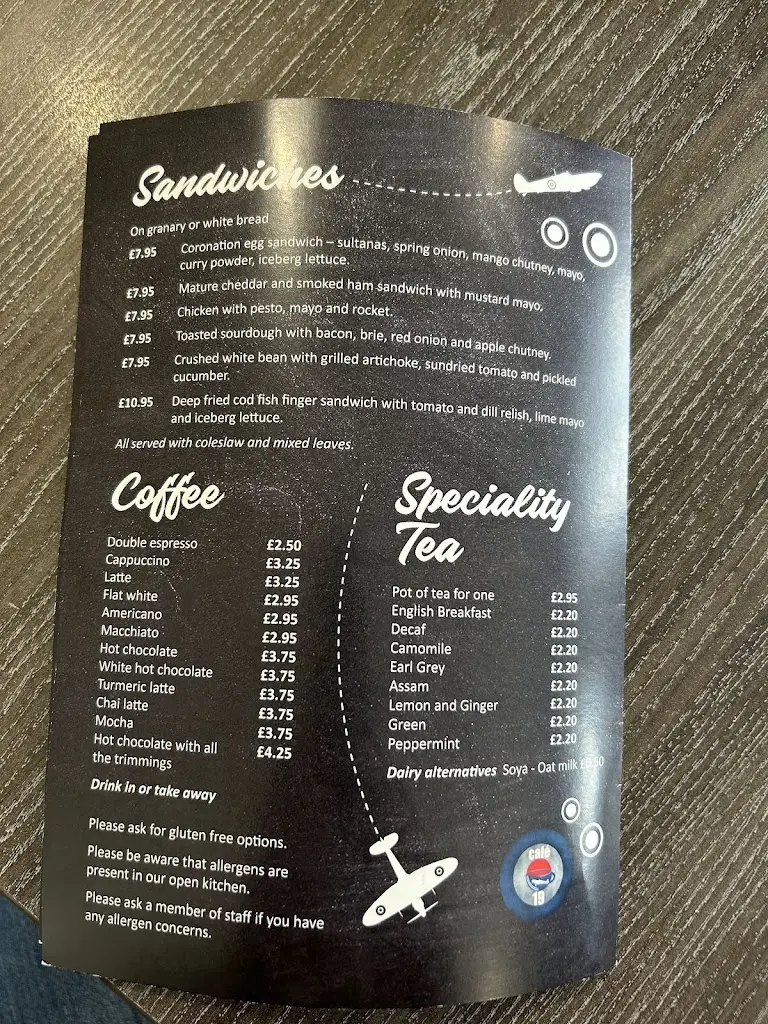 Menu_Café 19_Duxford_imagen_2