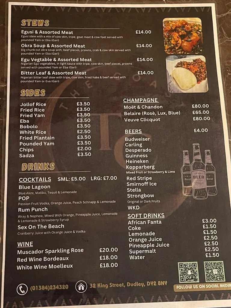 Menu_The Coast Restaurant Bar_Dudley_image_2