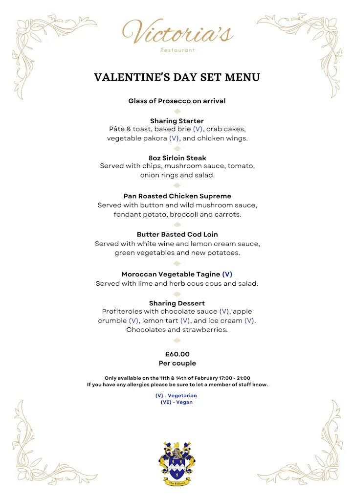 Menu_The Fellows Pub_Dudley_image_1