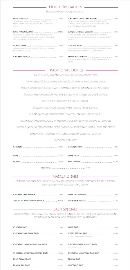 Menu_Dunkeswell Indian Kitchen_Dunkeswell_immagine_3