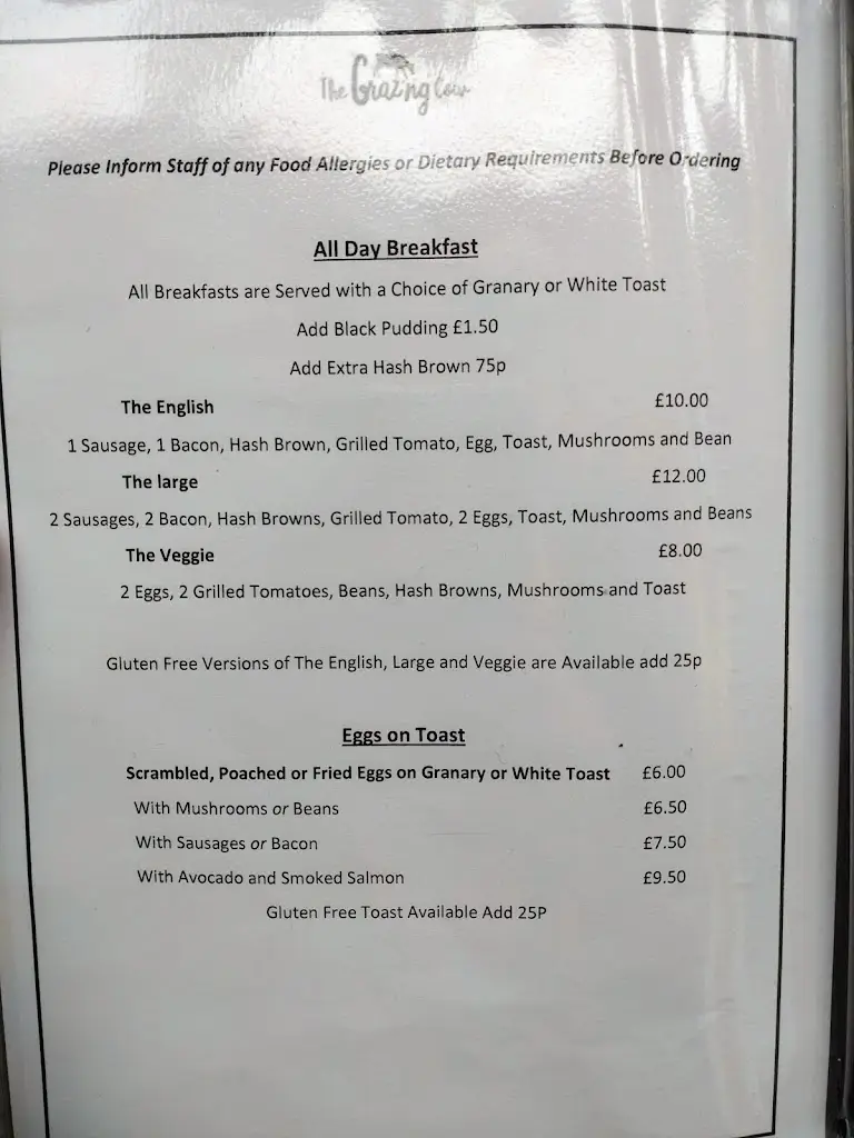 Menu_The Grazing Cow_Dunkeswell_image_3