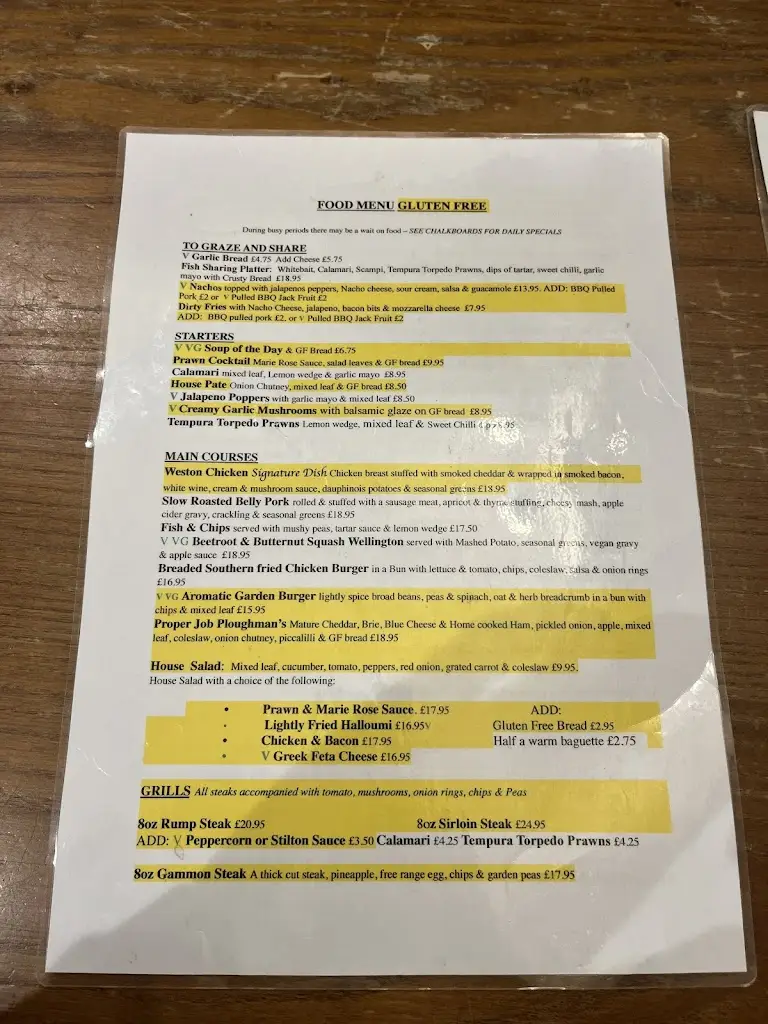 Menu_The Otter Inn_Dunkeswell_image_2