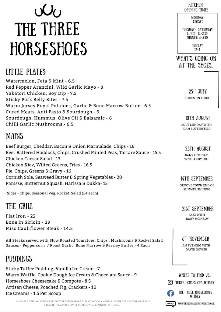 Menu_The Three Horseshoes_Ducklington_image_1