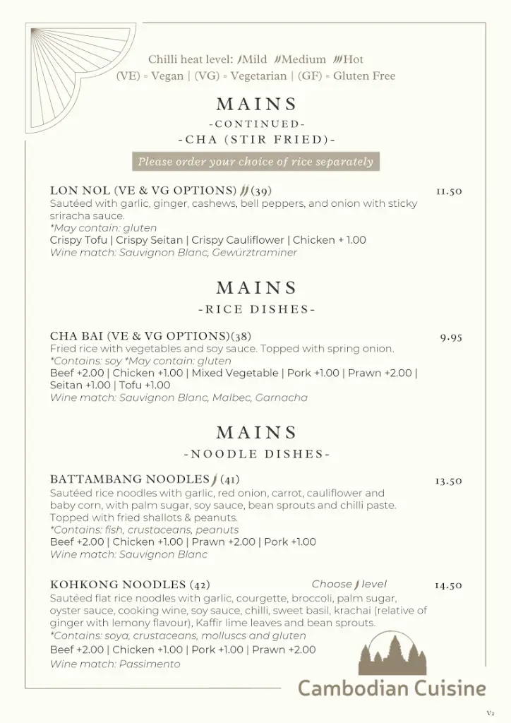 Menu_Cambodian Cuisine at the Carpenters Arms_Ducklington_image_4