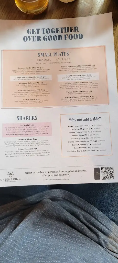 Menu_Ye Olde Cross Keys_Ducklington_immagine_4