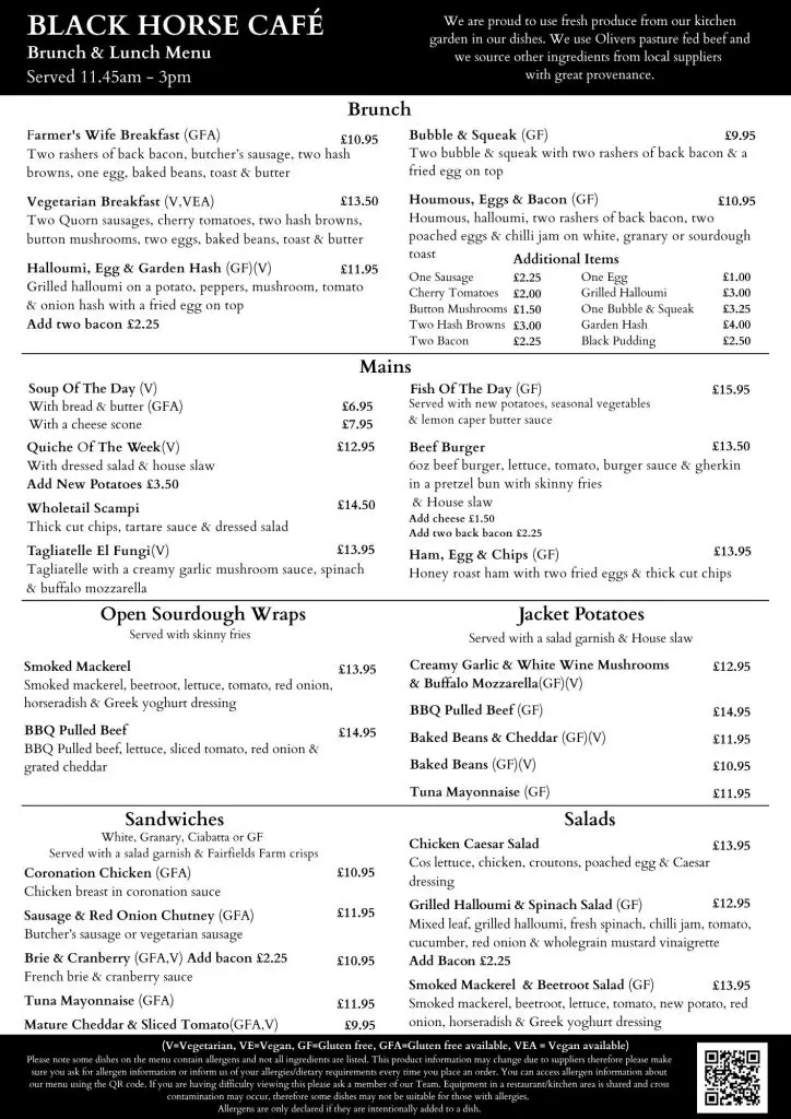 Menu_Black Horse Cafe_Earls Colne_image_4
