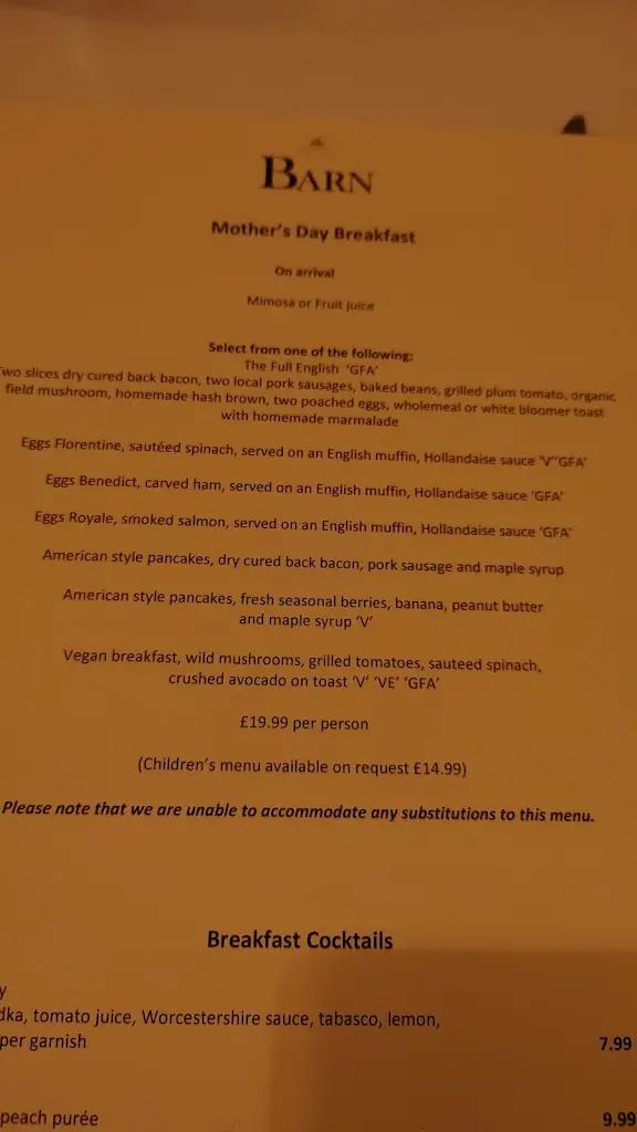Menu_The Barn Brasserie, Great Tey_Earls Colne_image_1