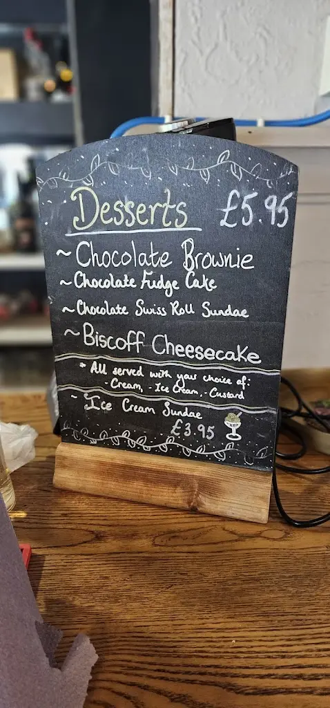 Menu_The Green Man_Dunchurch_image_1