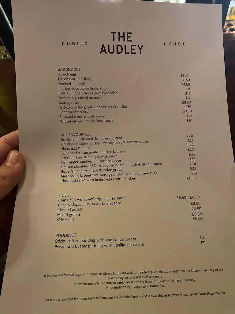 Menu_The Audley Public House_Audley_image_4