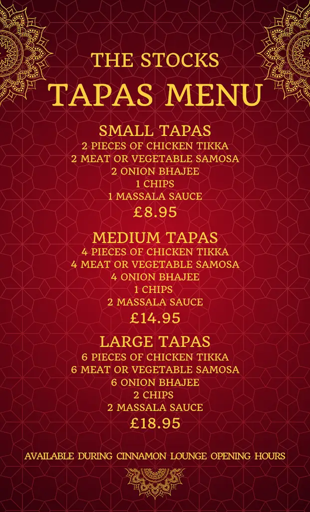 Menu_Dunchurch Club_Dunchurch_image_1