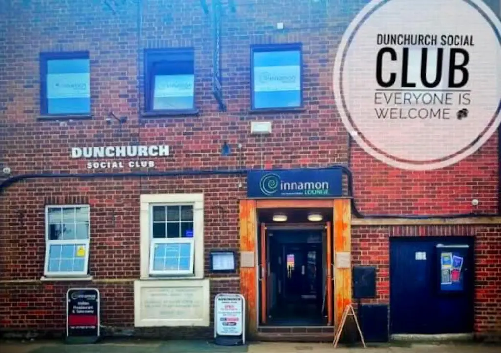 Dunchurch Club restaurant in Dunchurch