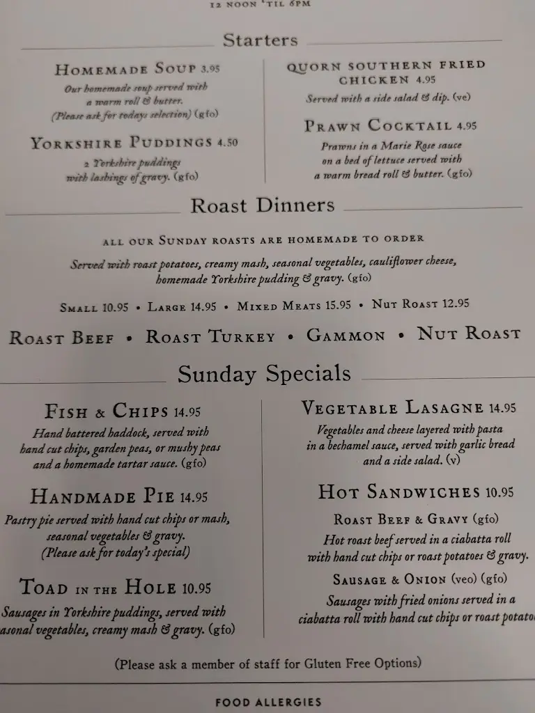 Menu_Denison Arms_East Ayton_image_3
