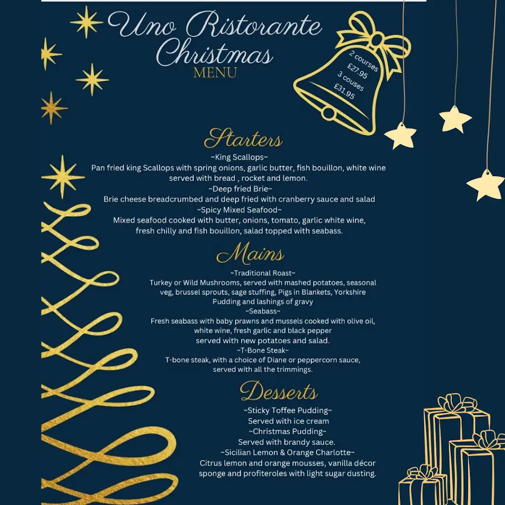 Menu_Uno Ristorante Yarm_Eaglescliffe_image_3