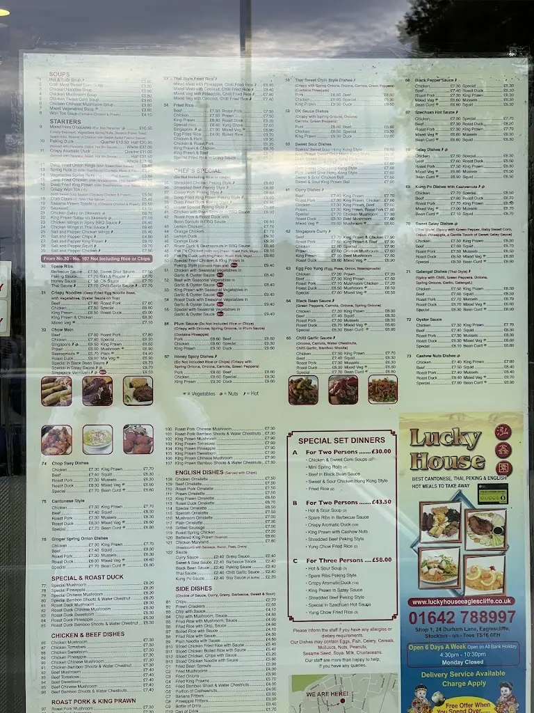Menu_Lucky House_Eaglescliffe_image_1