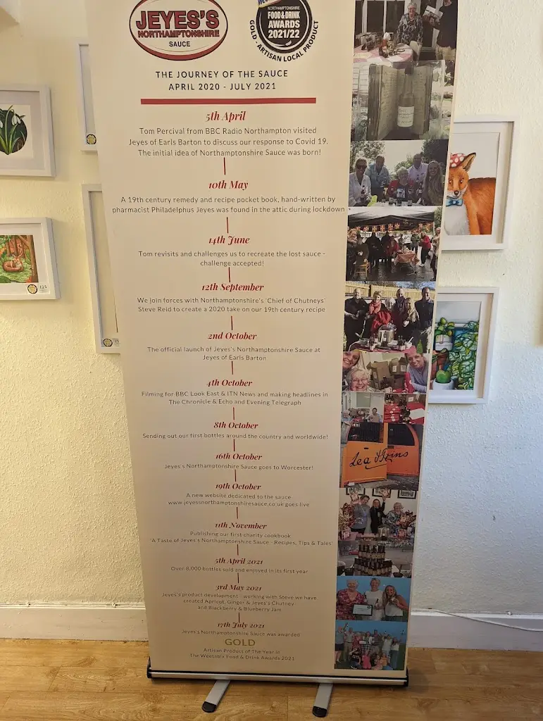 Menü_Jeyes of Earls Barton_Earls Barton_Bild_1