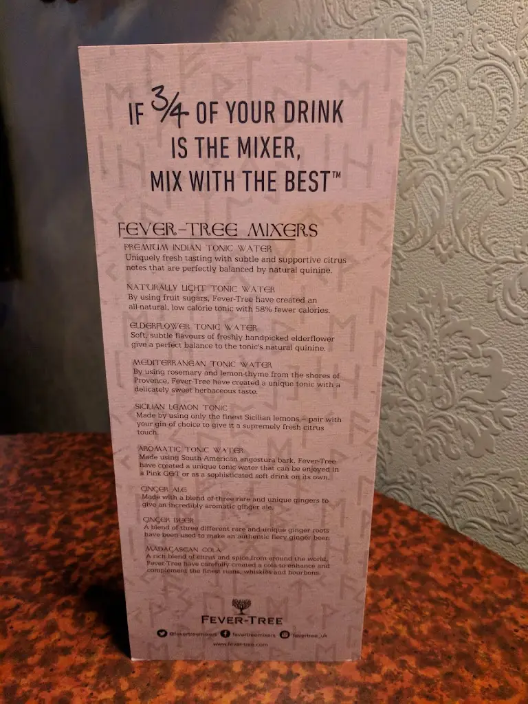 Menu_The Saxon Tavern_Earls Barton_image_1