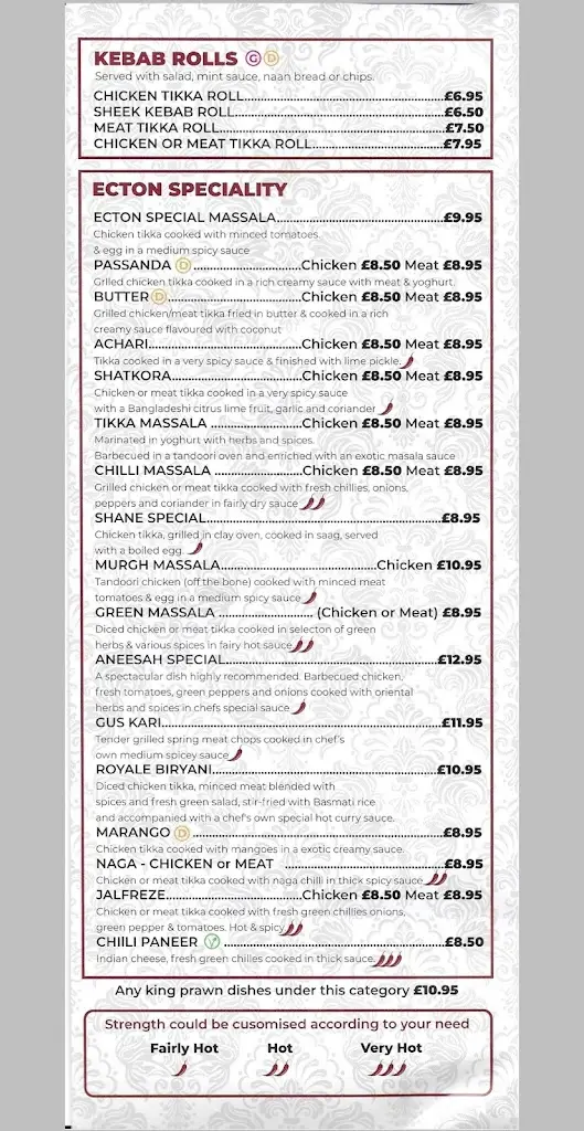 Menu_Ecton Tandoori_Earls Barton_image_1