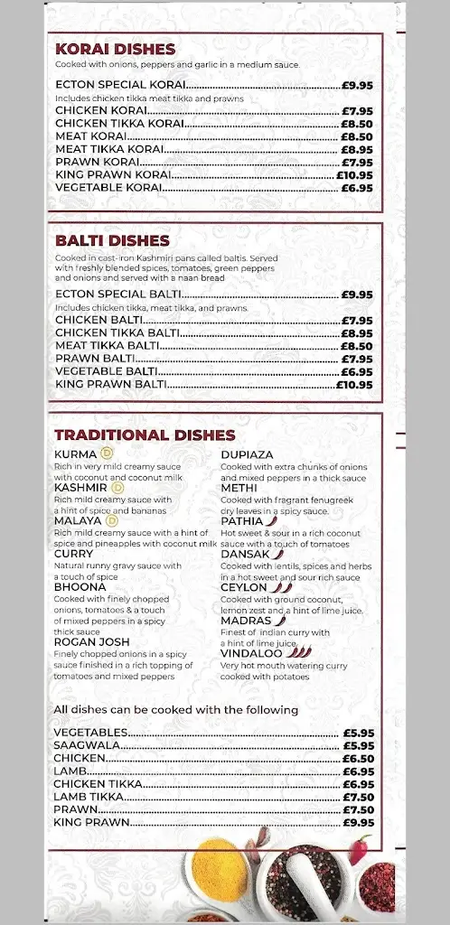 Menu_Ecton Tandoori_Earls Barton_image_2