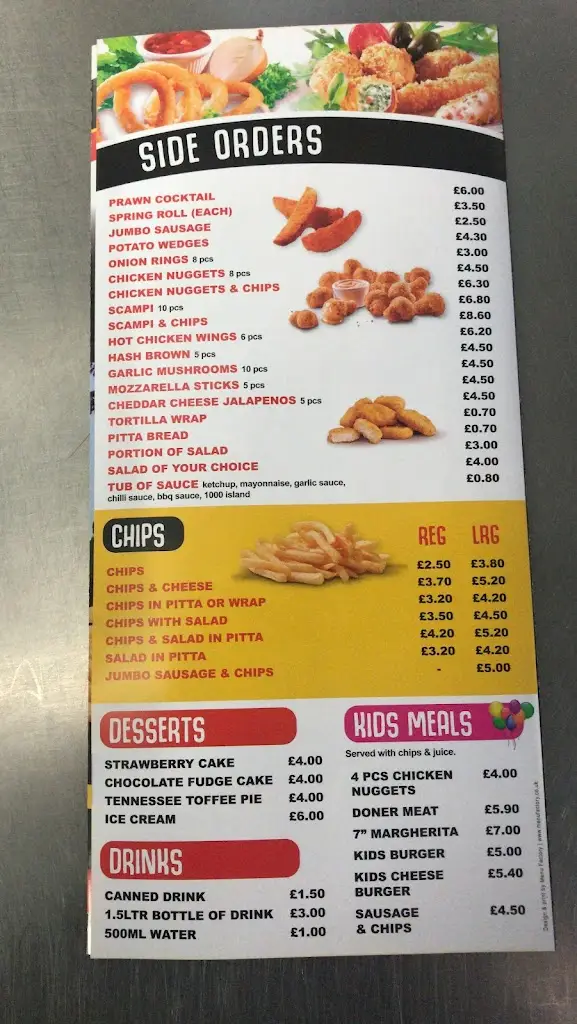 Menu_Earls Barton Pizza . Kebab/ burgers_Earls Barton_image_4