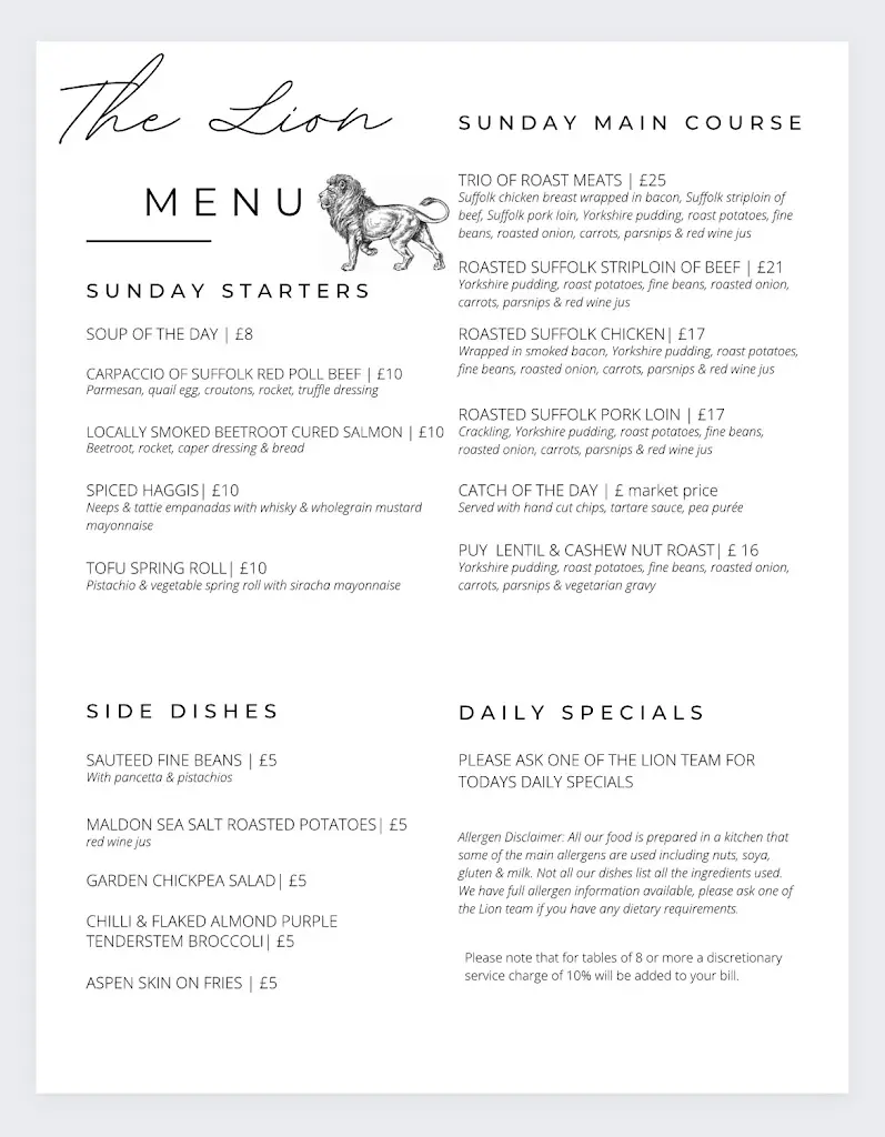 Menu_The Red Lion_East Bergholt_image_4