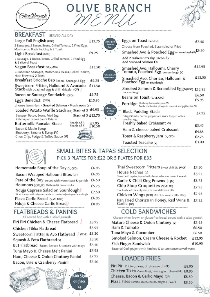 Menu_The Olive Branch_Easingwold_image_1