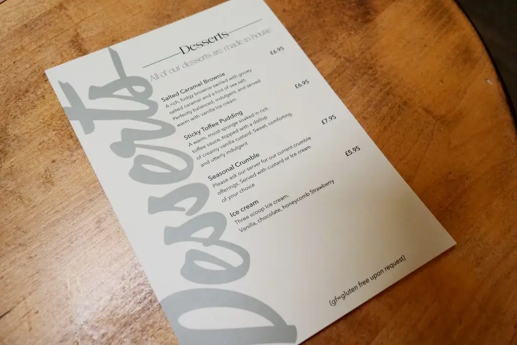 Menu_The Commercial_Easingwold_immagine_1