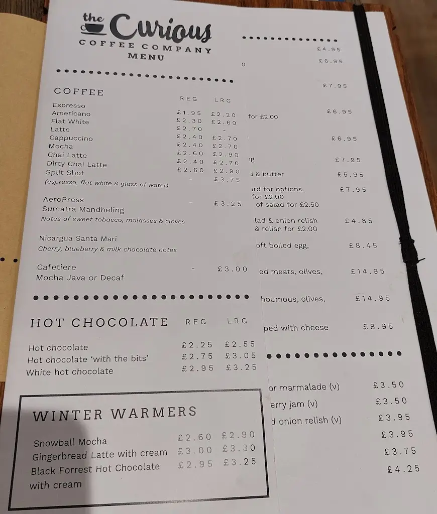Menu_The Curious Coffee Company_Easingwold_image_1