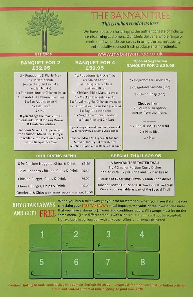 Menu_The Banyan Tree_Easingwold_image_3