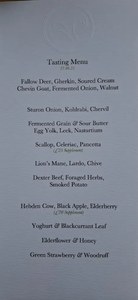 Menu_The Black Swan at Oldstead_Easingwold_image_1