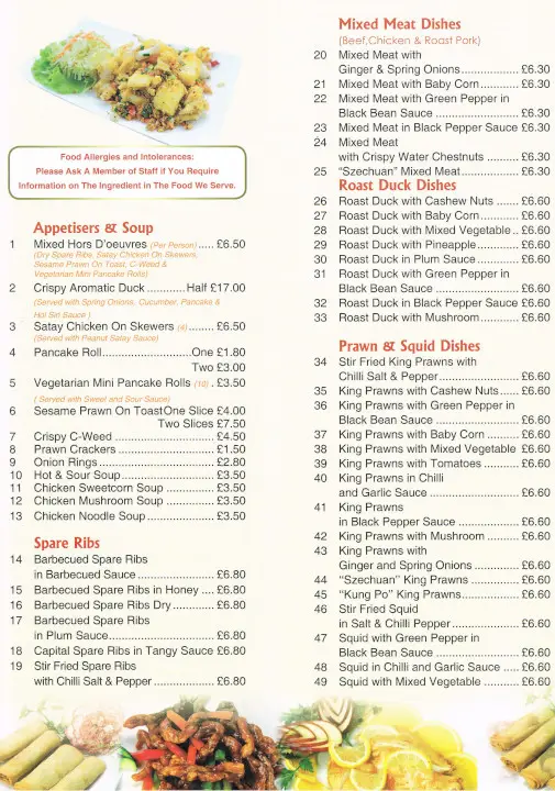 Menu_Kowloon House_East Harling_image_3