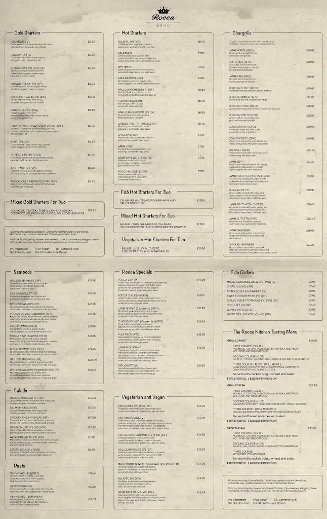 Menu_Rocca Mediterranean Kitchen & Cocktail Bar_East Grinstead_image_1