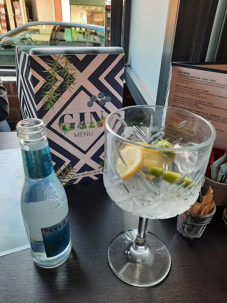 Menu_Twenty Nine_East Grinstead_image_3